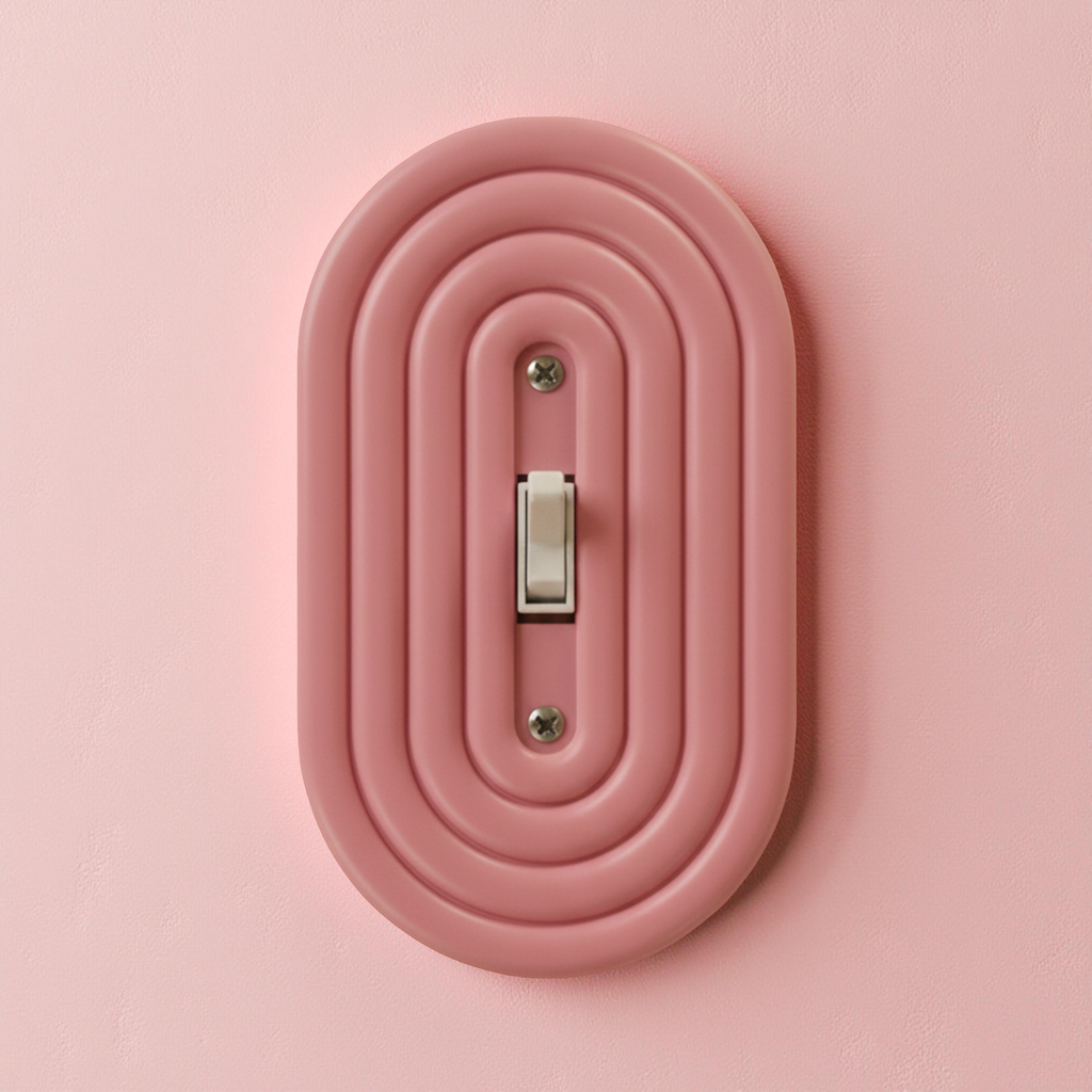 'The Cloud' Toggle Switch Plate