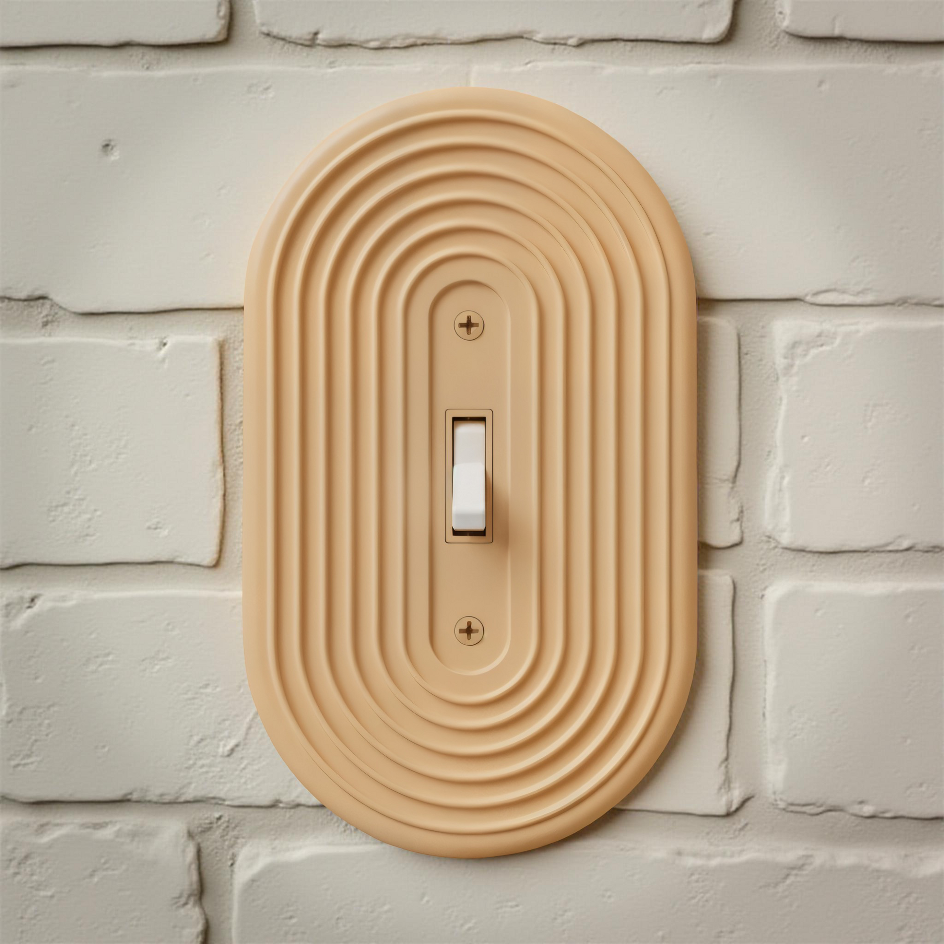 'The Comet' Toggle Switch Plate