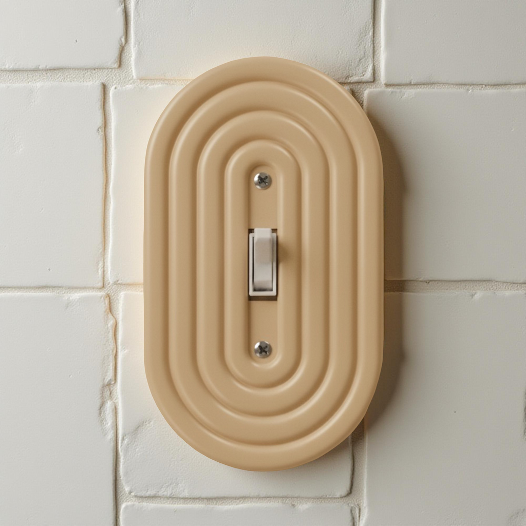 'The Cloud' Toggle Switch Plate